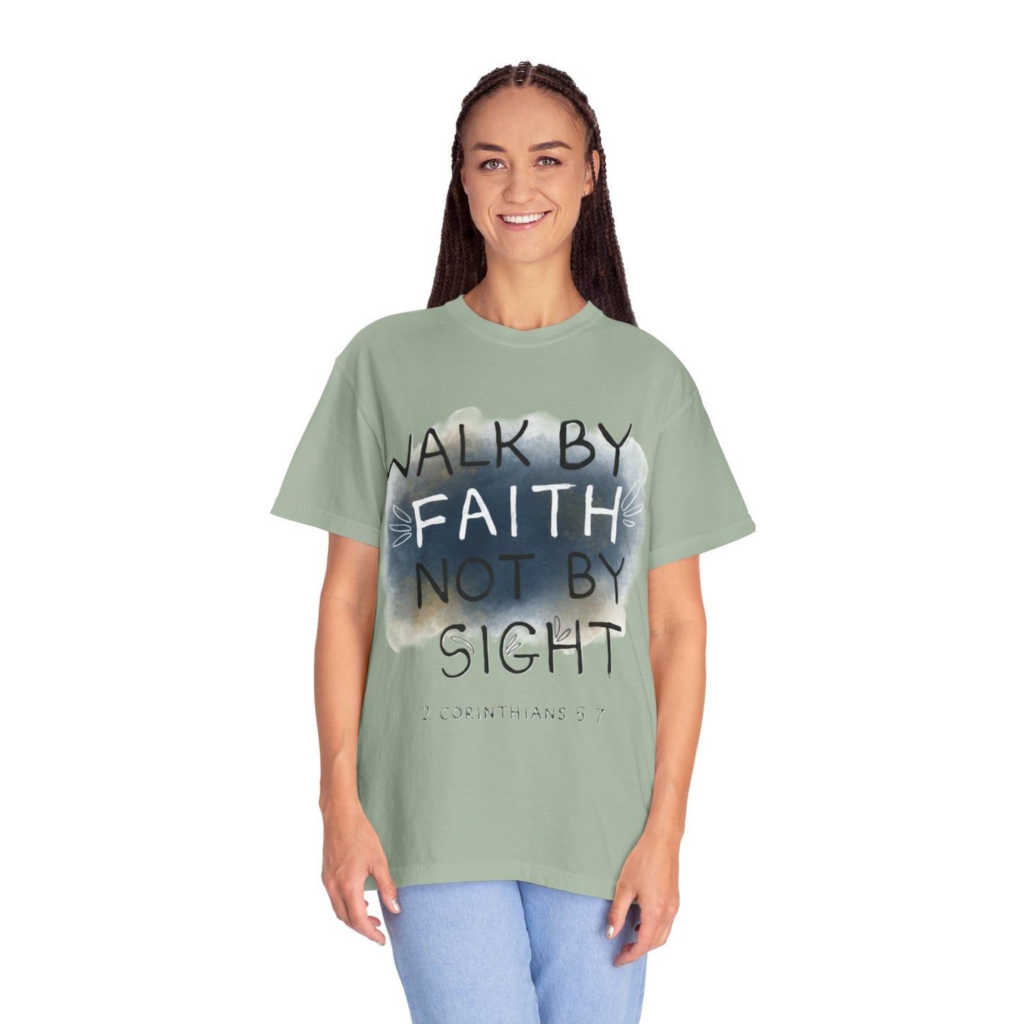 2 Corinthians 5:7 Walk in Faith Unisex T-Shirt