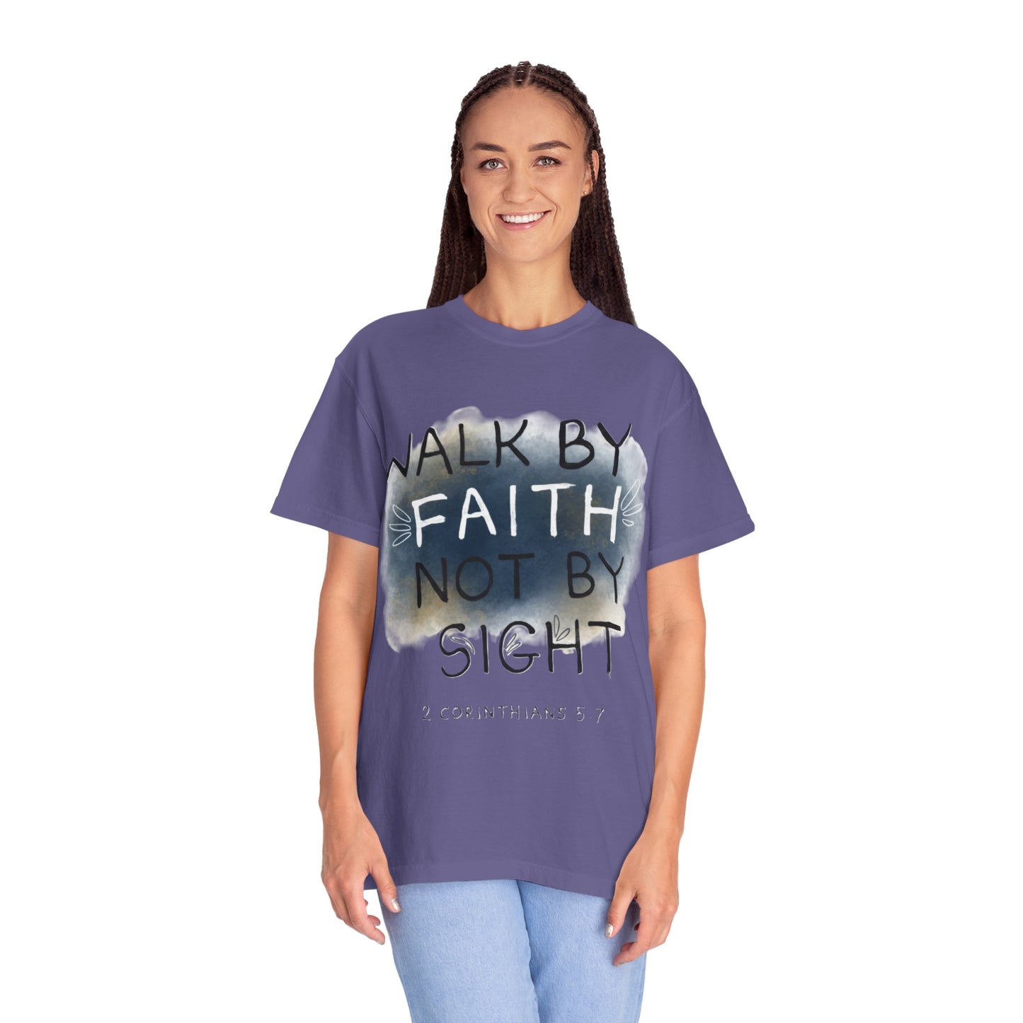 2 Corinthians 5:7 Walk in Faith Unisex T-Shirt