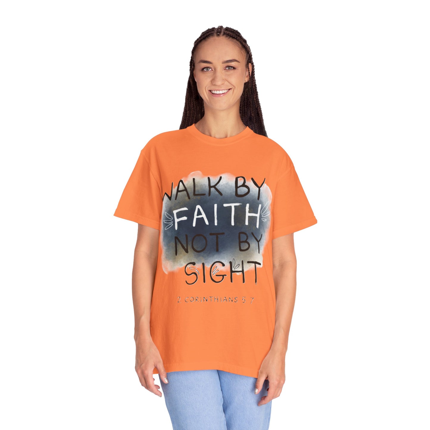 2 Corinthians 5:7 Walk in Faith Unisex T-Shirt