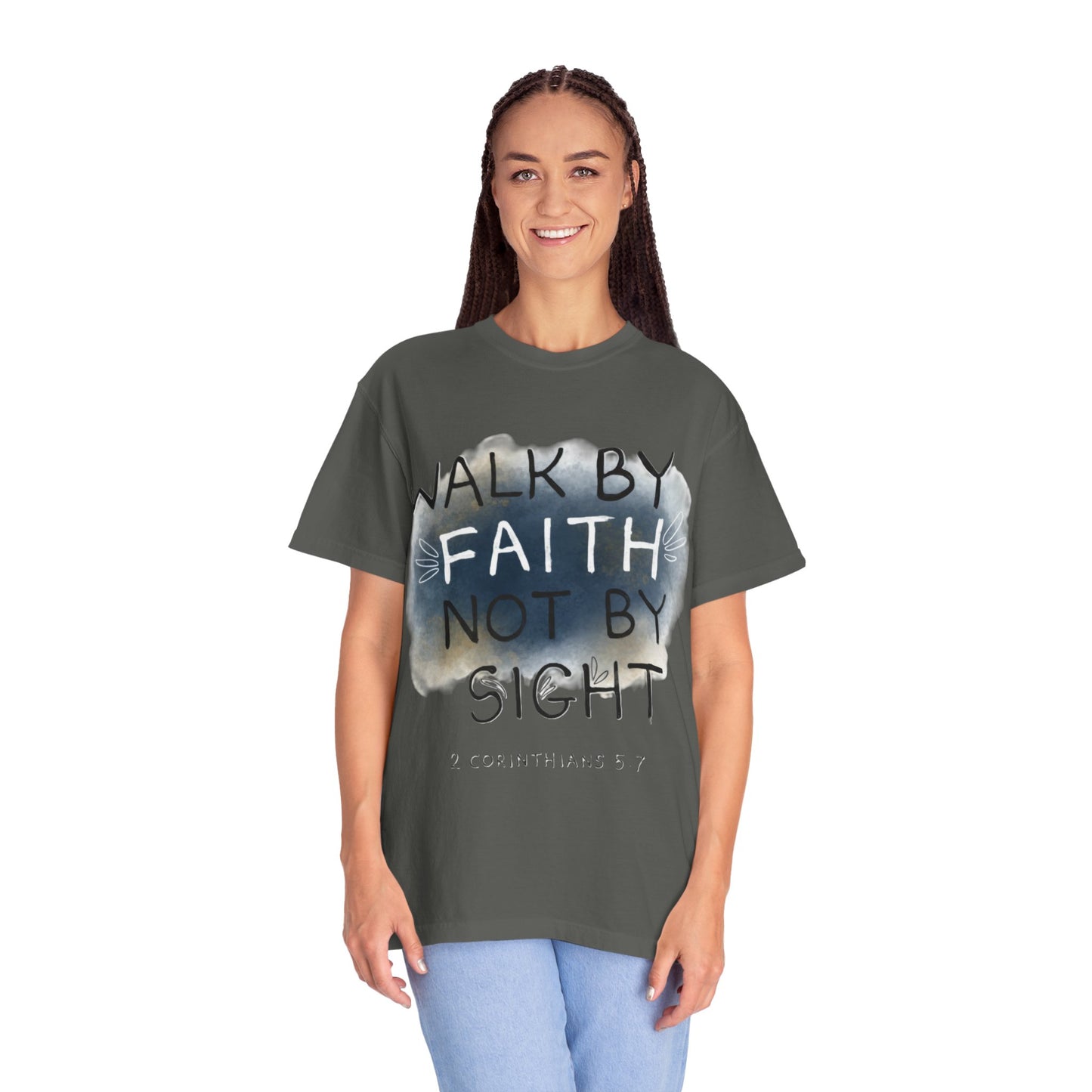 2 Corinthians 5:7 Walk in Faith Unisex T-Shirt
