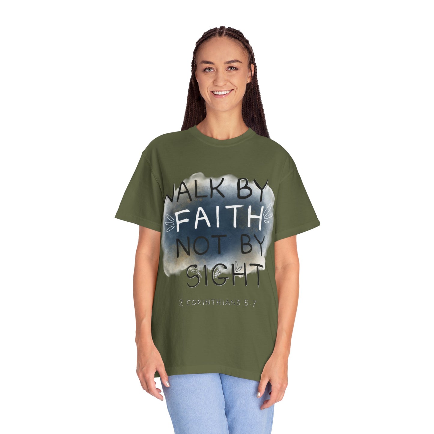 2 Corinthians 5:7 Walk in Faith Unisex T-Shirt