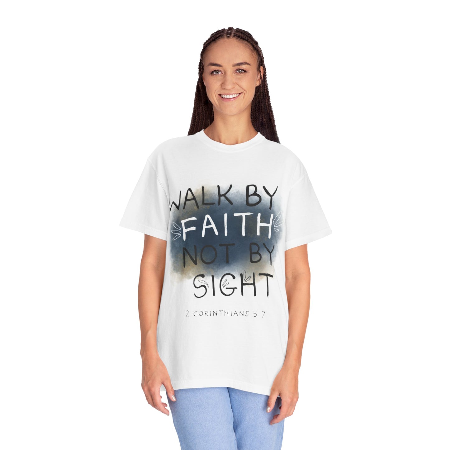 2 Corinthians 5:7 Walk in Faith Unisex T-Shirt