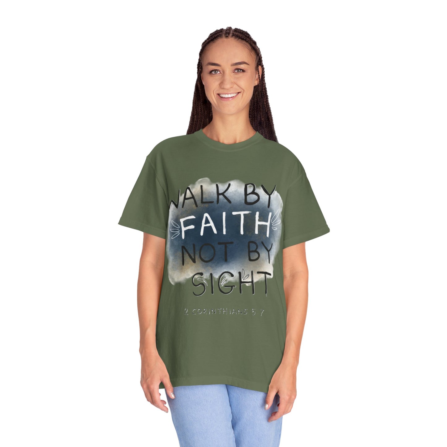 2 Corinthians 5:7 Walk in Faith Unisex T-Shirt