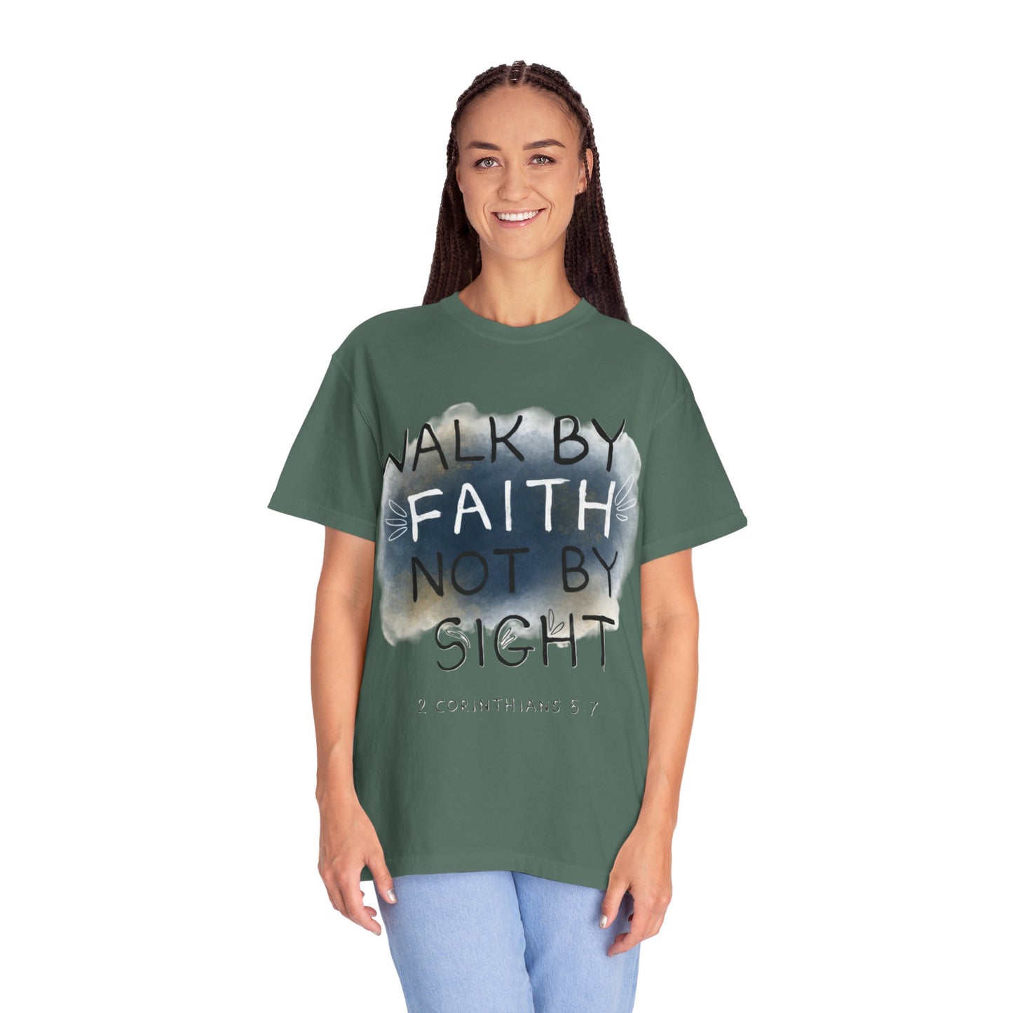 2 Corinthians 5:7 Walk in Faith Unisex T-Shirt